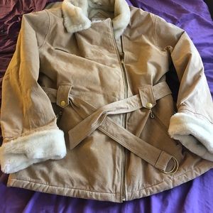 Shearing Charles Klein fur faux